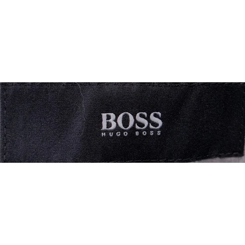 BOSS Hugo Boss Suit Jacket Sport Coat Blazer Sz 40R Super 100 Wool 2-Button